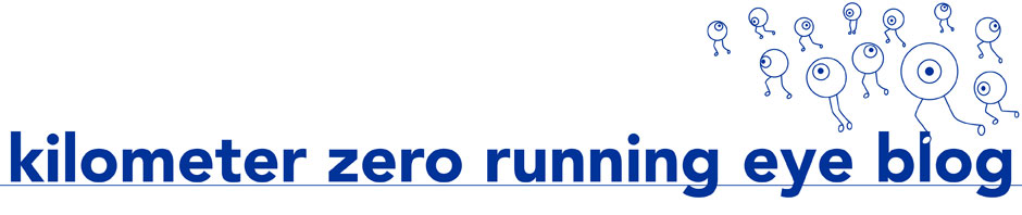 kilometer zero running eye blog